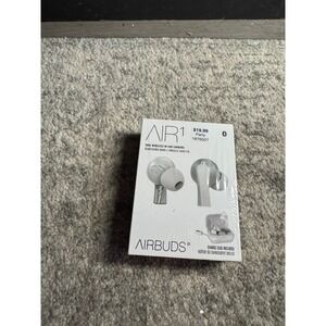 Airbuds Air1 True Wireless In-Ear Earbuds Bluetooth White with Charging Case